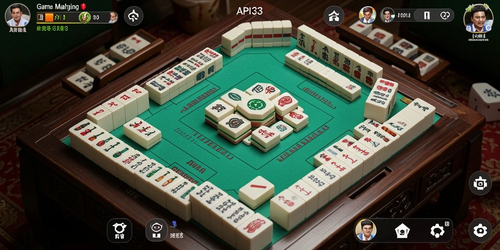 Tampilan gameplay Mahjong yang menakjubkan dan menantang.