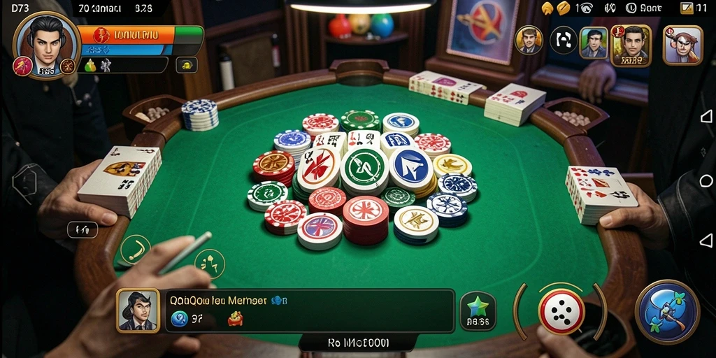 Tampilan gameplay seru dari D73 yang penuh tantangan.