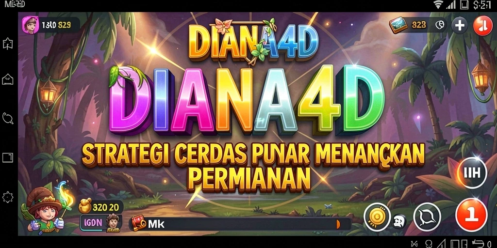 Screenshot DIANA4D menampilkan aksi permainan strategi yang seru.