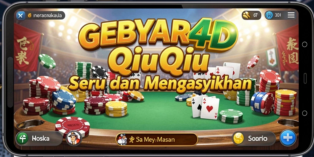 Gameplay seru GEBYAR4D di saat kompetisi QiuQiu.