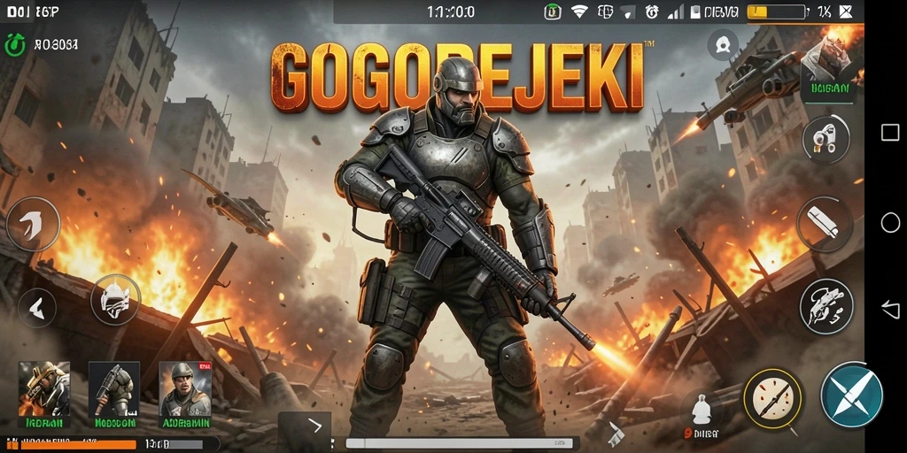 Gameplay GOGOREJEKI yang intens dan mendebarkan.