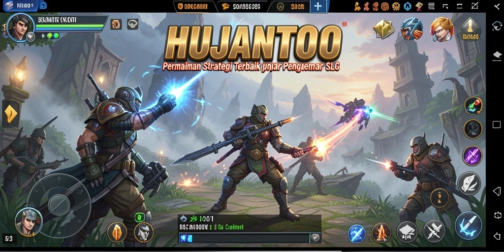 Tampilan gameplay menarik di HUJANTOTO dengan berbagai strategi.