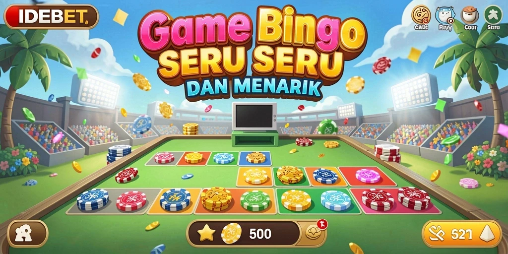 Tampilan gameplay Bingo yang seru dan interaktif.