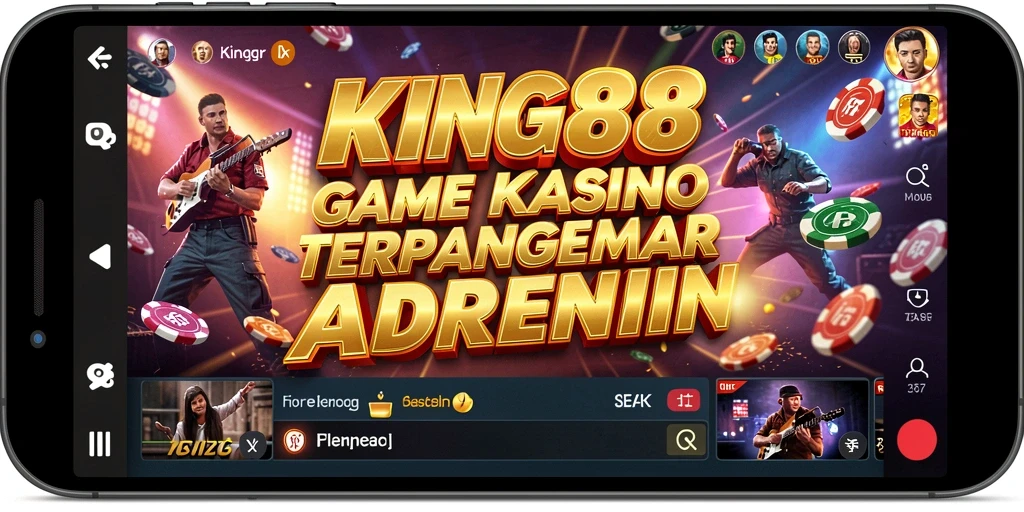 Screenshot KING88 menampilkan gameplay kasino yang memukau dan mendebarkan.