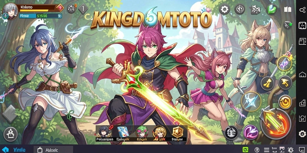 Gameplay seru dalam dunia fantastis KINGDOMTOTO.