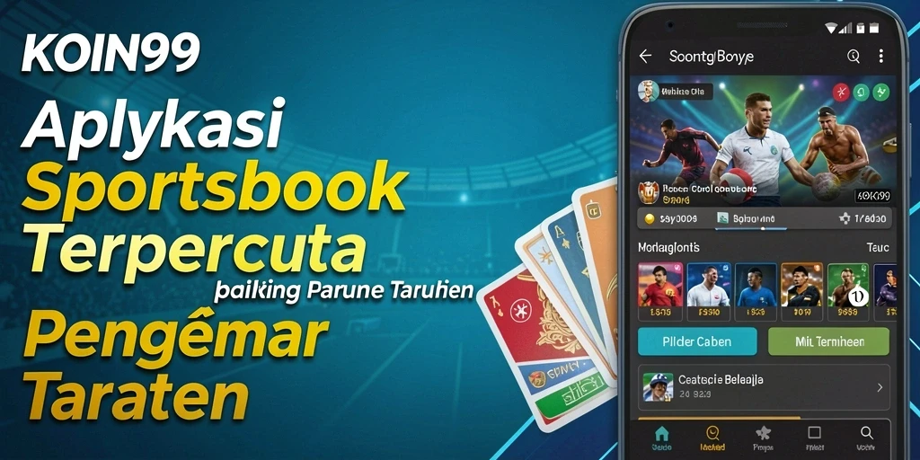 Tampilan menarik dari aplikasi KOIN99 saat melakukan taruhan olahraga.