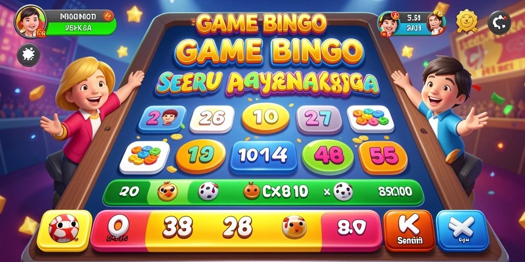 Tampilan gameplay Bingo yang seru di OKJK.