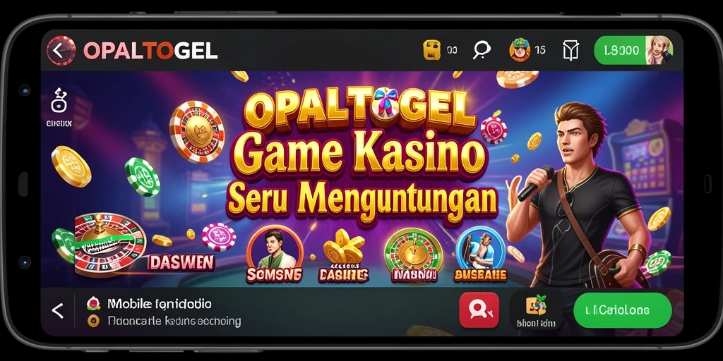 Screenshot OPALTOGEL menunjukkan gameplay yang seru dan interaktif di Kasino.