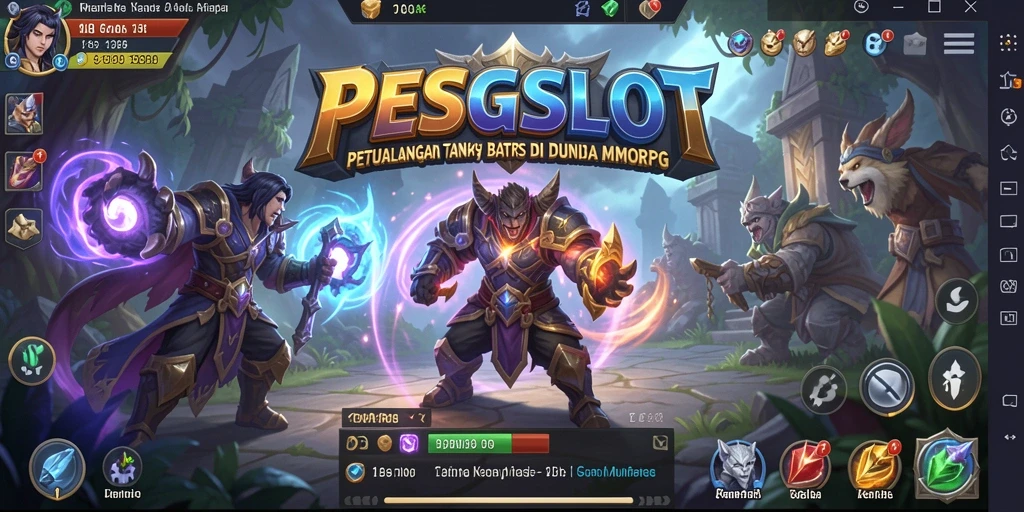 Screenshot menunjukkan aksi penuh dalam gameplay PESGSLOT yang mendebarkan.