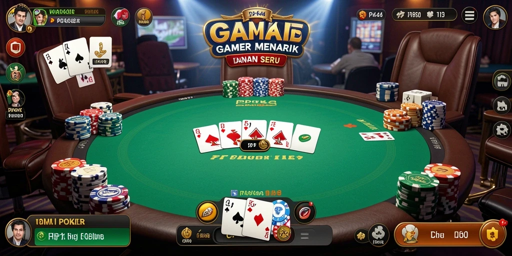 Tampilan gameplay seru di PP444 dengan banyak pemain aktif.