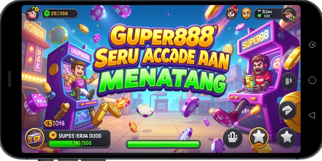 Screenshot gameplay SUPER88 menampilkan aksi seru dengan grafis yang mengesankan.