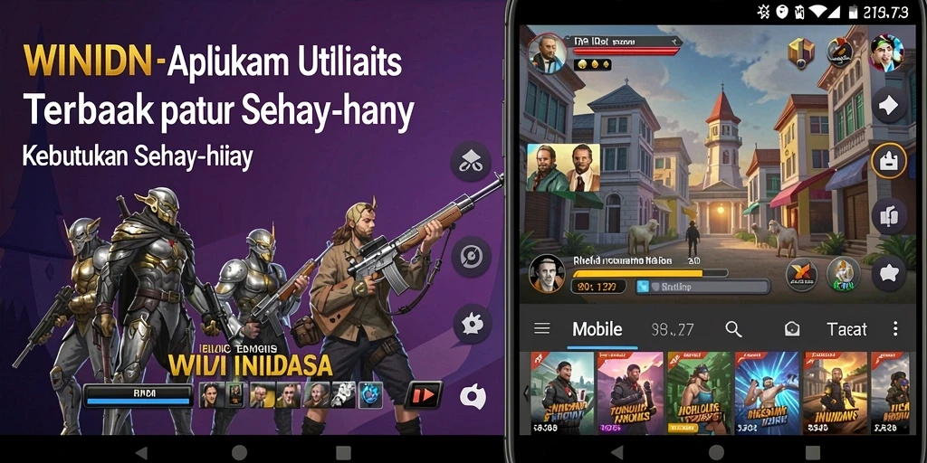 Screenshot WINIDN menampilkan antarmuka pengguna yang intuitif dan menarik.