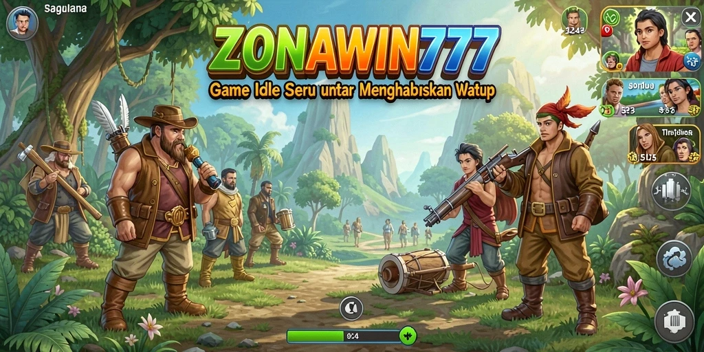Gameplay ZONAWIN777 yang menarik dengan sistem auto-collect.